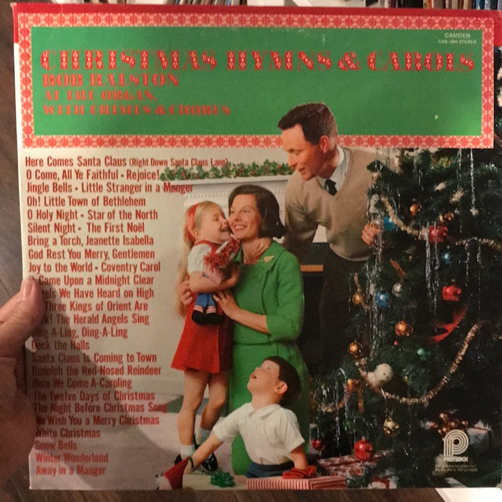 3/$20 Vintage vinyl Christmas Hymns & Carols 1966 Holiday Music